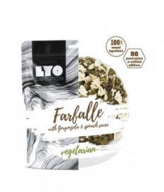 Lyofood Farfalle s gorgonzolou a špenátem běžná porce